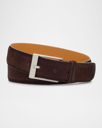 Magnanni Men & apos;s Telante Suede Belt