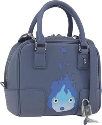 Loewe Borsa a mano in pelle Pre-owned - - Pre-owned - Donna - Blu - ONE SIZE