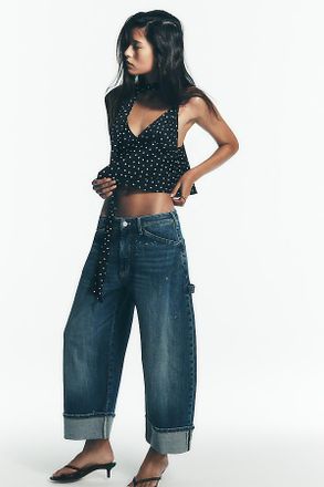 Pilcro The Kayden Barrel Carpenter Jeans by Pilcro