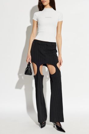 Alexander Wang Top With Z Logo, Womens, White