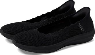 Skechers Cleo - Swift Hands Free Slip-Ins Womens Flat Shoes Black : 7.5 B - Medium
