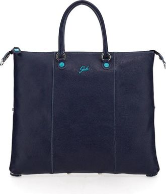 Gabs Omkeerbare Handtas G3 Plus M Shopper Blauw Inkt - Dames - Shoppers - Blauw - ONE Size - Katoen - Tassen
