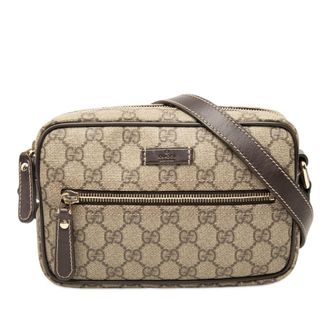 Gucci Pre-owned Gucci GG Supreme Crossbody Unisex 2U5BEELSQUZTSOEH