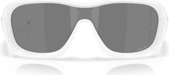 Oakley 130mm Prizm Shield Sunglasses in Black White at Nordstrom