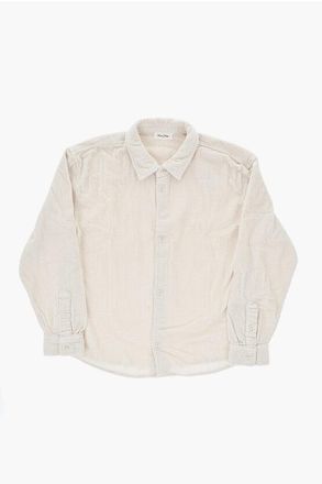 American Vintage Casual Corduroy Shirt with Italian Collar size 13 Y