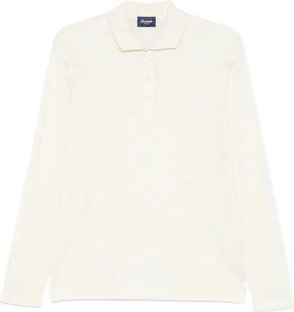 Drumohr Long Sleeve Polo