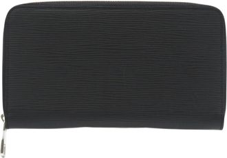 Louis Vuitton Epi Black Epi Leather Long Wallet (Bi-Fold) (Pre-Owned)