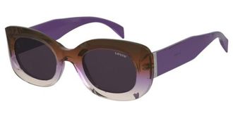 Levi's LV 1080/S 2RO/UR Womens Sunglasses Brown Size 49