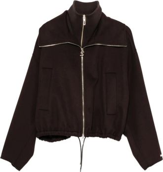 Sportmax Dames, Jassen, Bruin, Maat: XS Wol
