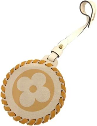 Louis Vuitton Pre-owned Accessories, female, Beige, Size: ONE SIZE Pre-owned Canvas Key-holder