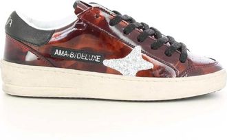 Ama brand Bordeaux Damesschoenen Stijlvol Model - Dames - Sneakers - Rood - 40 EU - Schoenen