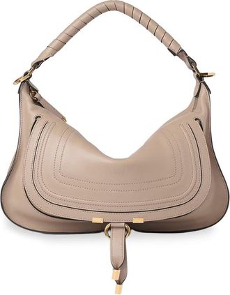 Chlo&eacute; Marcie Leather Shoulder Bag