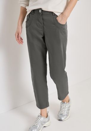 Cecil 5-Pocket-Hose CECIL Style Scarlett, Damen, Gr. 25, L&auml;nge 26, clear khaki, Web, Obermaterial: 96% Baumwolle, 4% Elasthan. Futter: 100% Baumwolle, unifa
