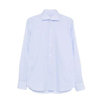 Borriello Formal Shirts, male, Blue, Size: 3XL Shirt