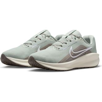 Nike Downshifter 13 Running Shoe - Multiple Widths Available in Light Silver/White/Sail at Nordstrom Rack, Size 11.5