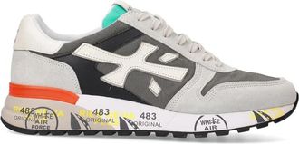 Premiata Sneakers - Heren - Sneakers - Grijs - 40 EU - Katoen - Schoenen