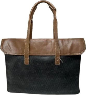 Dior Pre-owned Handbags, female, Black, Size: ONE SIZE Pre-owned Leather Handbag