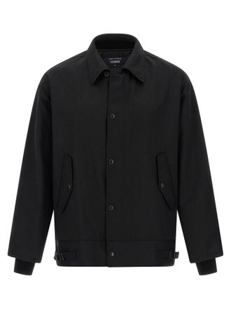 Comme Des Gar&ccedil;ons Black Polyester Full-Length Mens Jacket