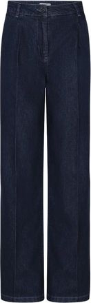 Dante6 Jules Broek - Dames - Jeans - Blauw - Maat: L Katoen