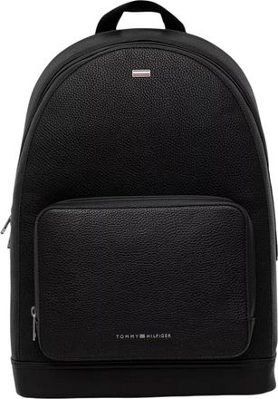 Tommy Hilfiger Tassen, Heren, Zwart, ONE Size, Polyester, TH Central Backpack