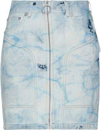 Off-white PARTES DE ABAJO - Faldas vaqueras en YOOX.COM