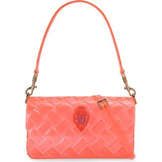 Kurt Geiger Kensington Jelly Shoulder Bag in Open Pink at Nordstrom