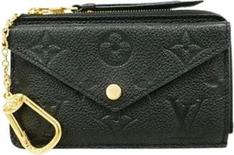 Louis Vuitton Pre-owned Vintage Coin Purse - Dames - Pre-owned - Zwart - Maat: ONE Size Taf
