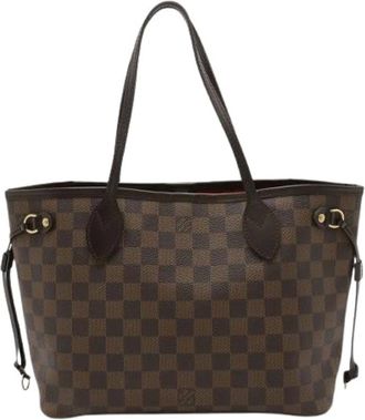 Louis Vuitton Pre-owned Tote Bags, female, Brown, Size: ONE SIZE Pre-owned Neverfull Damier 2way Tote Bag