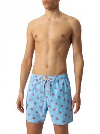 MC2 Saint Barth Swim Shorts In Lobster Stripes