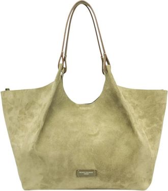 Gianni Chiarini DUA Schoudertas - Dames - Shoppers - Groen - ONE Size - Leer - Tassen