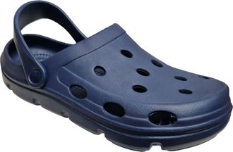 TOSH Mens Clogs Sandals Garden Casual Holiday Summer Beach Walking Back Strap Cushioned Boys (Navy, UK Footwear Size System, Adult, Men, Numeric, Medium, 9
