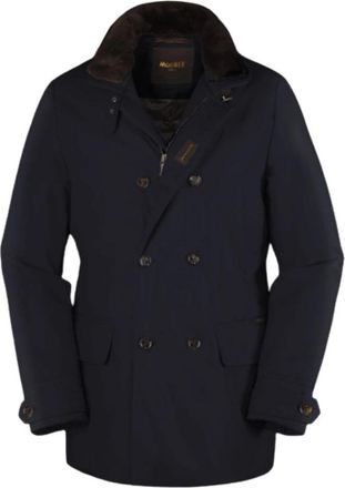 Moorer Stijlvolle Jas - Heren - Winterjassen - Blauw - 3XL - Jassen