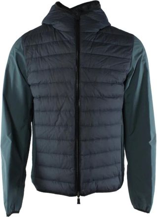 Herno Heren, Jassen, Blauw, Maat: L Polyamide