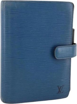 Louis Vuitton Pre-owned Accessories, female, Blue, Size: ONE SIZE Pre-owned Day Planner Cover