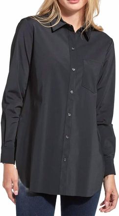 Lyss&eacute; Schiffer Button Down Shirt In Black