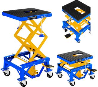 MSW Bike Accessories Plataforma Elevadora M&oacute;vil Sobre Ruedas Para Motocicletas De 135 Kg Msw Mhb-135-pro