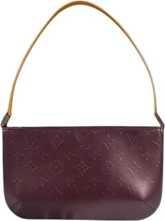 Louis Vuitton Pre-owned Shoulder Bags, female, Purple, Size: ONE SIZE Pre-owned Canvas louis-vuitton-bags