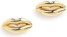 Kate Spade New York Lips Lip Studs Womens Earrings Earring Gold, Brass