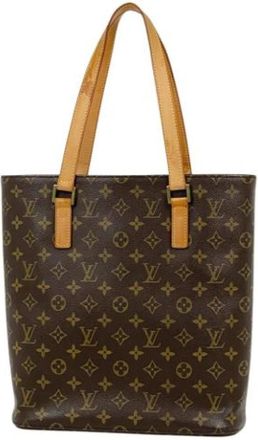 Louis Vuitton Pre-owned Monogram Tote Bag - Dames - Vintage Shopper - Bruin - ONE Size - Vintage