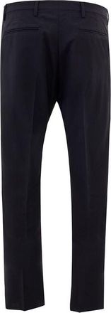 Valentino Mens Black Wool Dress Pants