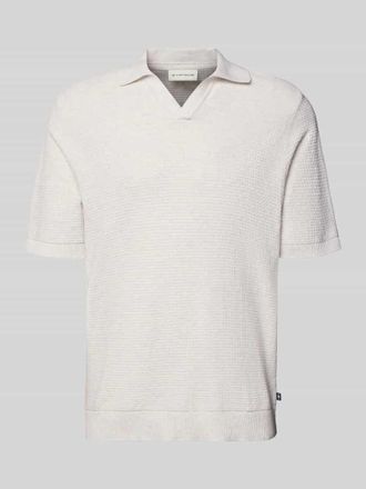 Tom Tailor Regular Fit Poloshirt aus reiner Baumwolle in Beige, Gr&ouml;&szlig;e XXXL
