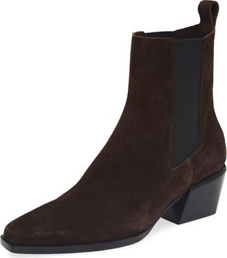 Rag & Bone Joni Chelsea Bootie in Dcc Suede at Nordstrom, Size 39.5