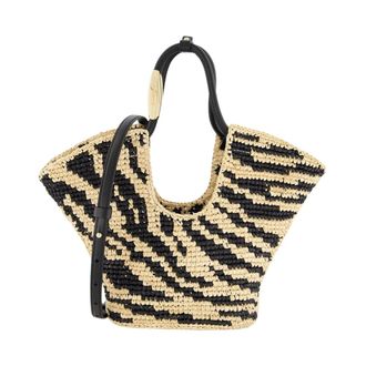 Zimmermann Tassen, Dames, Veelkleurig, ONE Size, Leer, Goldentime Small Tote