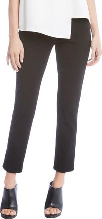 Fifteen Twenty High Waist Slit Hem Ankle Pants in Black at Nordstrom, Size X-Small