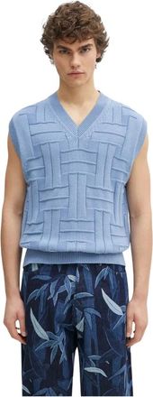 Kenzo Chaleco Tejido - Knitwear - Hombre - Azul - M