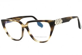 Victoria Beckham VB2661 321 Striped Khaki Havana 54mm