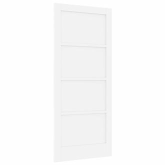 vidaXL Puerta Interior 86 X 198,5 Cm Madera Contrachapada Blanco Vidaxl