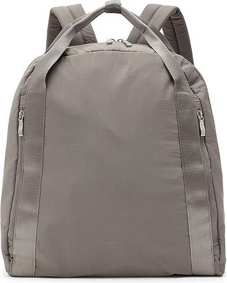 Baggallini Swift Backpack Clutch Handbags B-lite Silver Sand, Nylon/Polyester