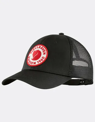 Fj&auml;llr&auml;ven Womens Fjallraven 1960 Logo Unisex Langtradarkeps - Dark Navy 555 - Black - Size: L/XL