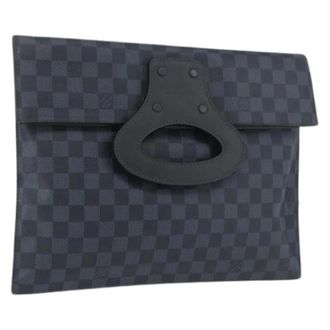Louis Vuitton Pre-owned Canvas Clutch - Dames - Pre-owned - Zwart - Maat: ONE Size